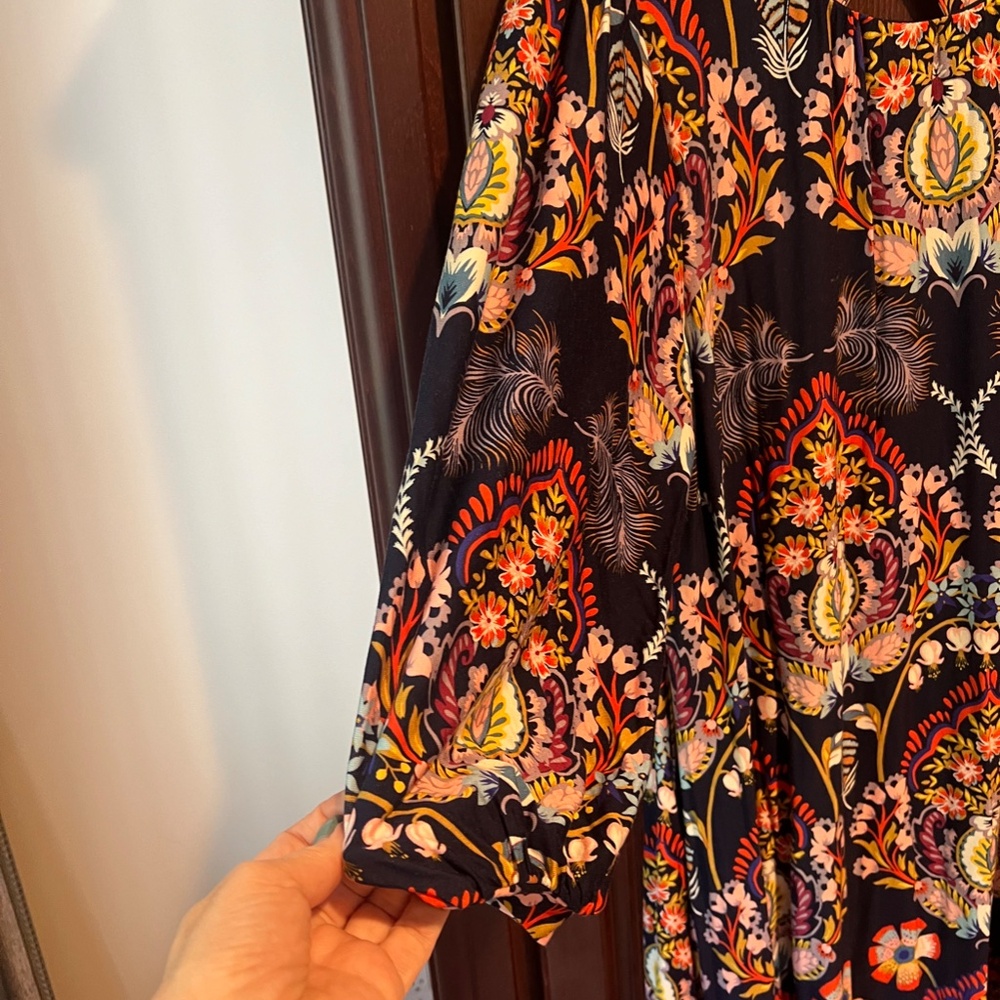 Anthropologie Maeve Sawyer Balloon- Sleeved Tunic Dress - Picture 4 of 6